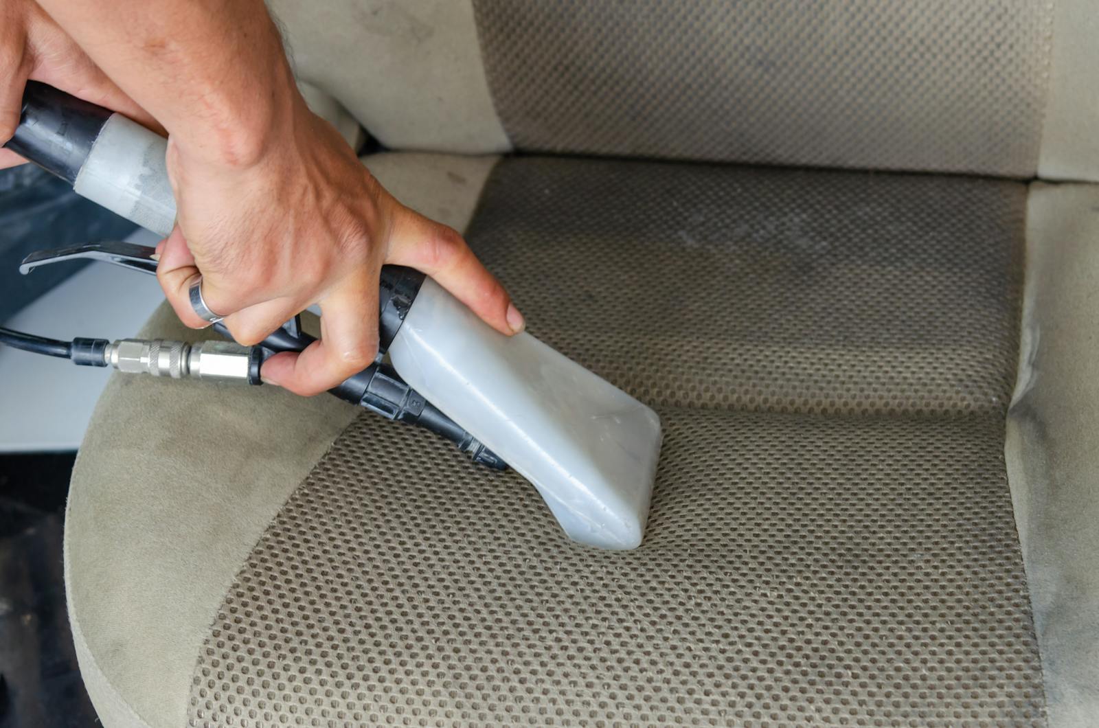 Interior deep cleaning - seats, dashboard, vacuum at Ozone Wagonz